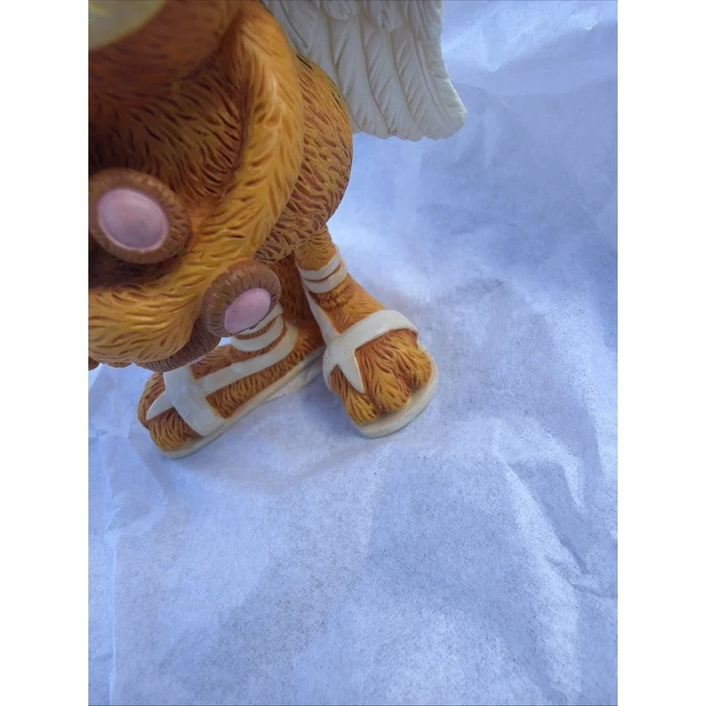 GARFIELD Pooky Westland Vtg 2342 PAWS Figurine Angel 4
